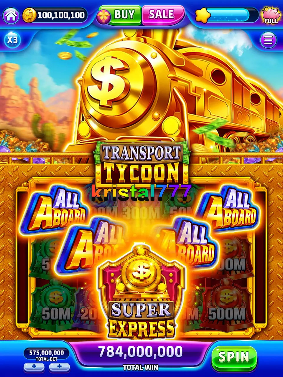 kristal777 Tangkapan Layar Resmi APK